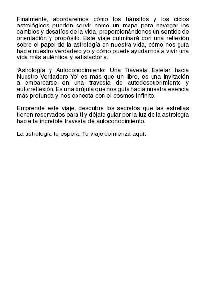 Astrología y Autoconocimiento: Una Travesía Estelar hacia Nuestro Verdadero Yo (PDF).
