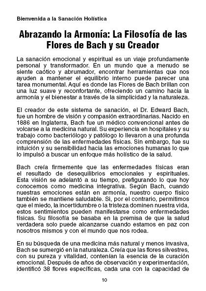 Flores de Bach: La Guía Completa para el Equilibrio Emocional y la Sanación Holística (PDF).