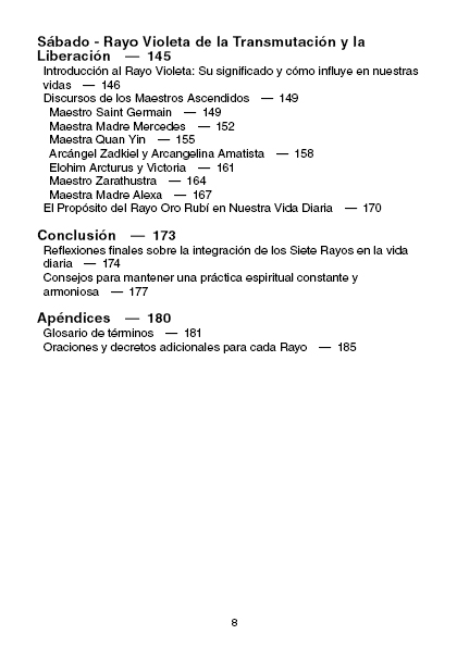 Siete Rayos de Luz: Meditaciones y Decretos Diarios desde la Jerarquía Espiritual (PDF).