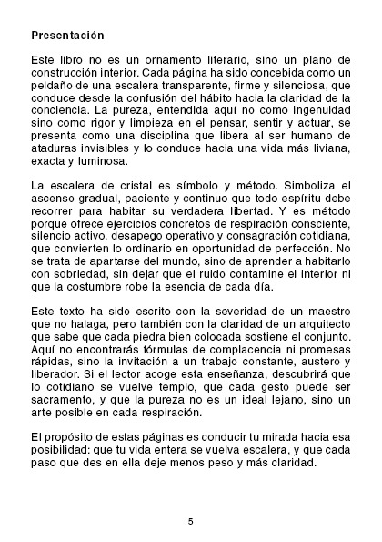La Escalera de Cristal – El Camino de la Pureza, la Ascensión y la Voluntad Iluminada (PDF)