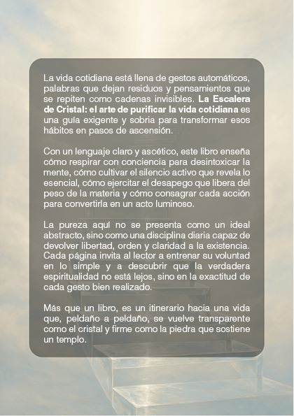 La Escalera de Cristal – El Camino de la Pureza, la Ascensión y la Voluntad Iluminada (PDF)