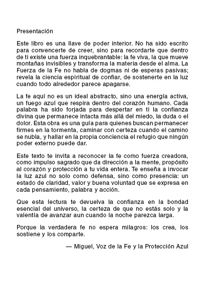 La Fuerza de la Fe – El poder invencible de la confianza divina (PDF)