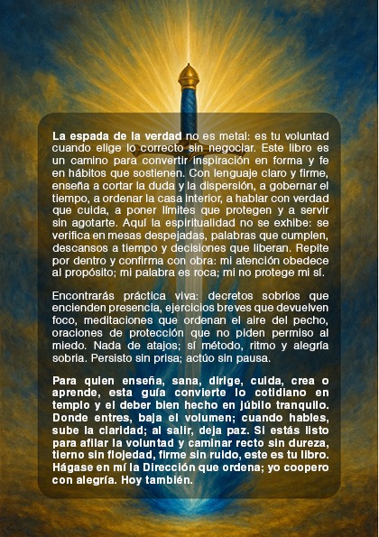 La Espada de la Verdad – El Camino de la Disciplina Interior y la Voluntad Divina (PDF)
