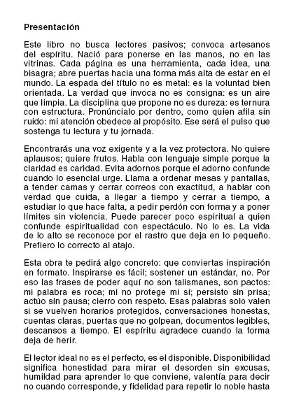 La Espada de la Verdad – El Camino de la Disciplina Interior y la Voluntad Divina (PDF)