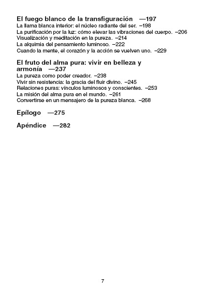 La Llama de la Pureza: Cultivar una mente clara, un corazón limpio y una vida bella y armónica. (PDF)