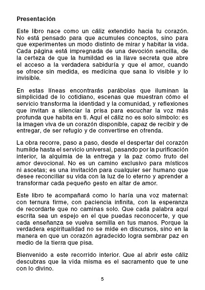 El Cáliz del Amor – La medicina secreta de la entrega humilde (PDF)