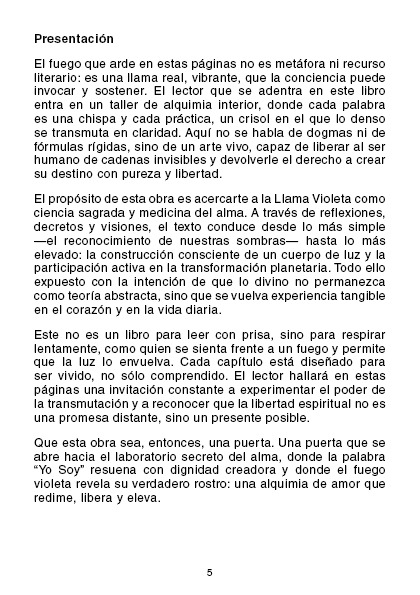 El Fuego Violeta: La alquimia secreta de la libertad interior (PDF)