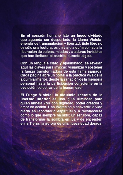 El Fuego Violeta: La alquimia secreta de la libertad interior (PDF)